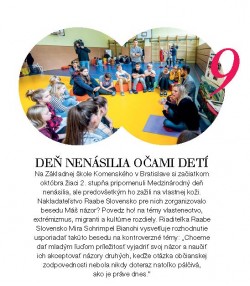 Deň nenásilia očami detí